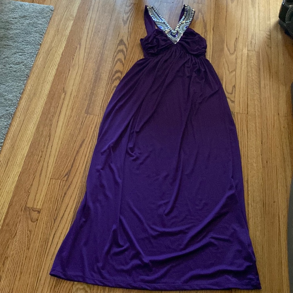 Purple dress